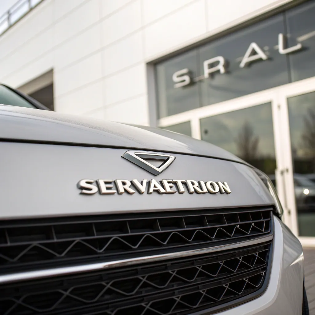 Sleek logo of SERVALTRION company